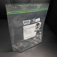 Plastic Polythene ziplock bag clear PE ziplock double reclosable zipper seal bag PE Double Zip Lock Bag