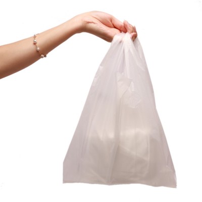 custom compostable biodegradable cornstarch  t shirt  plastic bags for supermarket