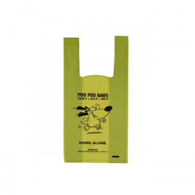 New Design Hot Dog Printed Compostable Bag Biodegradable Doggie Dog Poop Bags