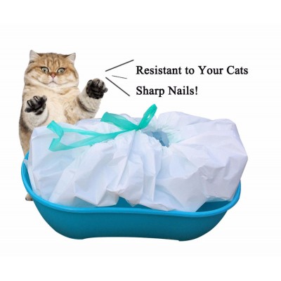 Best selling high quality heavy duty drawstring cat litter box liners