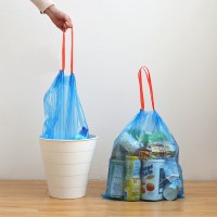 Eco-friendly Roll Compostable Plastic Bag Drawstring Biodegradable Garbage Bags